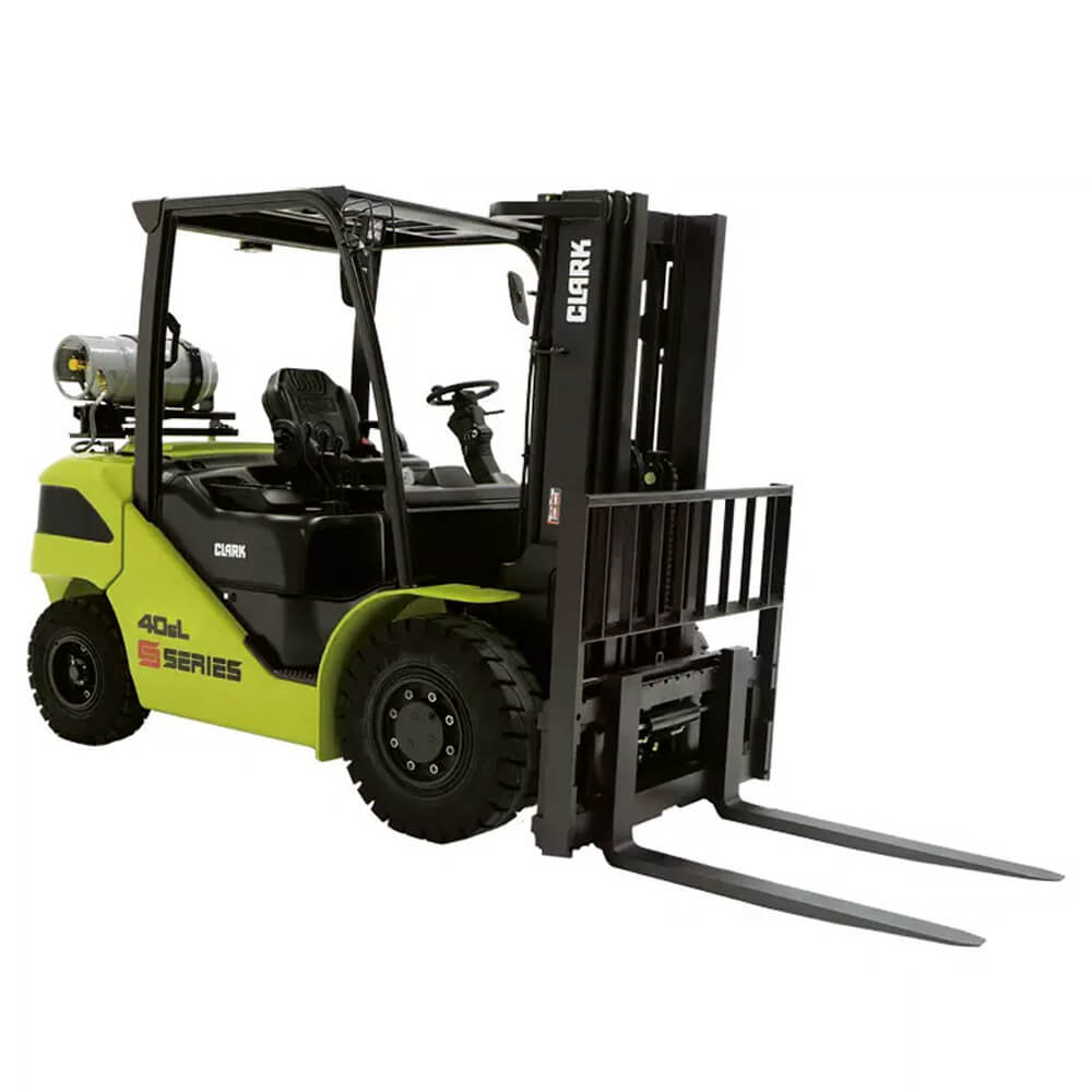 Forklift unloading commercial goods from a lorry in Stevenage