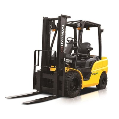 Forklift unloading pallets from a truck in Stevenage